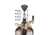 Growlerwerks uKeg 128 oz Pressurized Growler, Stainless Steel GWA1002-ST-NB-00