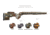 GRS Rifle Stocks Sporter Rifle Stocks, Blank, Green Mountain Camo, GRS103186
