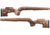 GRS Rifle Stocks Sporter Weatherby Vanguard SA Rifle Stock, Right Hand, Brown, 105601