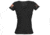 Grunt Style Basic V-Neck T-Shirt - Womens, Black, Small, GS2659-S