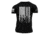 Grunt Style Rifle Flag Tee Shirt - Mens, Black, Medium, GS2764-M