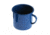 GSI Blue Enamel Cup, 18oz, Stuz-Blss, Enameled Steel, 2 Year MFG Warranty, GSI-13209