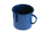 GSI Blue Enamel Cup, 24oz, Stuz-Blss, Enameled Steel, 2 Year MFG Warranty, GSI-13210