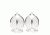GSI Nesting Red Wine Glass Set 79312
