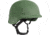 Guard Dog Body Armor PASGT Helmet Low Cut over Ears , NIJ IIIA w/BOA, OD Green, Large, PASGT-IIIA-RAIL-OD