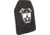 Guard Dog Body Armor Level III UHMWPE Ceramic Plate, 10x12, Black, 10x12, UHMWPE-III-PLATE