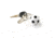 Guard Dog Security Sport Ball Keychain Alarm, Soccerball, Multicolored, AL-GDPASB