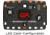 Guardian Angel Elite Series Wearable Safety Light, Black Casing, White Front, Orange Rear, White Top , ELT-W/O