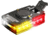 Guardian Angel Elite Series Wearable Safety Light, Black Casing, White Front, Red/Yellow Split Rear, White Top Light, Red Work Light, ELT-W/RY