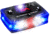 Guardian Angel Infrared Hybrid Wearable Safety Light, Black Casing, White/Blue Split Front, Blue Rear, Infrared Top Light, Red Work Light, ELT-B/B-IR