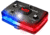 Guardian Angel Infrared Hybrid Wearable Safety Light, Elite Series, Black Casing, White/Red/Blue Split Front, Red/Blue Split Rear, Infrared Top Light, Red Work Light, ELT-R/B-IR