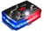 Guardian Angel Infrared Hybrid Wearable Safety Light, Elite Series, Black Casing, White/Red/Blue Split Front, Red/Blue Split Rear, Infrared Top Light, Red Work Light, ELT-R/B-IR