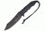 Guardian Patron Fixed Blade Knife, Black GT11121