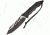 Guardian Patron Fixed Blade Knife, Black/Stainless GT11221