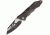 Guardian Patron Folder Knife, two-tone black and matte finish GT22211