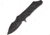 Guardian Tactical Exilis Black Folding Knife,3in,CPM-154 Steel,Black,Aluminum Handle GT53111
