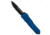 Guardian Tactical Guardian Tactical GTX-025 Blue OTF Automatic Knife 2.5" Black, Blue, Elmax, adult, BHQ-194217