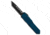 Guardian Tactical Guardian Tactical GTX-025 Blue OTF Automatic Knife 2.5" Dark SW Tanto, Blue, Elmax, adult, BHQ-194230