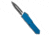 Guardian Tactical Guardian Tactical GTX-025 D/E Dagger OTF Knife Blue Aluminum 2.75" Two-Tone, Blue, ELMAX, adult, BHQ-213960