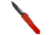 Guardian Tactical Guardian Tactical GTX-025 OTF Auto Knife Burnt Orange Aluminum 2.5" Dark SW, Orange, Elmax, adult, BHQ-194585