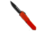 Guardian Tactical Guardian Tactical GTX-025 OTF Automatic Knife Burnt Orange Aluminum 2.5" Black, Orange, Elmax, adult, BHQ-194582