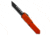 Guardian Tactical Guardian Tactical GTX-025 OTF Automatic Knife Burnt Orange Aluminum 2.5" Black, Orange, Elmax, adult, BHQ-194586