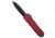 Guardian Tactical Guardian Tactical RECON-035 G2 D/E OTF Knife Red Aluminum 3.3" Black MagnaCut, Red, CPM MagnaCut, adult, BHQ-215964