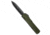 Guardian Tactical Guardian Tactical Scout D/E OTF Knife OD Green Aluminum 3.5" Black Elmax, OD Green, Elmax, adult, BHQ-215905