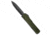 Guardian Tactical Guardian Tactical Scout D/E OTF Knife OD Green Aluminum 3.5" Dark SW Elmax, OD Green, Elmax, adult, BHQ-215911