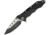 Guardian Tactical Helix Nano Black Aluminum Two Folding Knife,3.25in,CPM-154 Steel,Standard Edge,Black and Satin,Black,Aluminum Handle GT63211