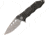 Guardian Tactical Helix Nano Folding Knife,3.25in Satin Bead Blast Blade, Black Carbon Fiber Handle GT62311