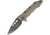 Guardian Tactical Helix Nano OD Green Dark Stone Folding Knife,3.25in,CPM-154 Steel,Standard Edge,Black Stonewash,Green,Synthetic Handle GT68611