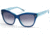 Guess By Marciano GM0741 Sunglasses - Shiny Blue Frame Color, Gradient Smoke Lens Color