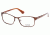 Guess GU2521 Eyeglass Frames - Matte Dark Brown Frame Color