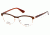 Guess GU2523 Eyeglass Frames - Shiny Dark Brown Frame Color