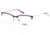 Guess GU2543 Eyeglass Frames - Shiny Violet Frame Color