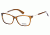 Guess GU2561 Eyeglass Frames - Shiny Light Brown Frame Color