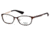 Guess GU2563 Eyeglass Frames - Matte Dark Brown Frame Color