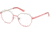 Guess GU3042 Eyeglass Frames - Shiny Pink Frame Color