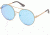 Guess GU7559 Sunglasses - Shiny Rose Gold Frame Color, Blue Mirror Lens Color