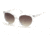 Guess GU7619 Sunglasses - Mens, Crystal Frame, Brown Mirror Lenses, 55 mm Lens Diameter GU76195526G