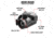 Guide USA 0635CS 1x35mm Thermal Clip-On, 50Hz, 640x512, Black, Small, 0635CS
