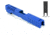 Gun Cuts Annihilator for Sig Sauer P320 Full Size/M17, Optic Cut, NRA Blue, GC-P320F-ANH-NBL-RMR