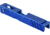 Gun Cuts Apprentice Slide for Glock 19, No Optic Cut, Arctic Laser Blue, GC-G19-APP-ALS-NO
