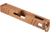 Gun Cuts Apprentice Slide for Glock 19, No Optic Cut, Copper, GC-G19-APP-COP-NO