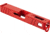 Gun Cuts Apprentice Slide for Glock 19, No Optic Cut, USMC Red, GC-G19-APP-URE-NO