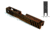Gun Cuts Apprentice Slide for Glock 19, Optic Cut, Battleworn Copper, GC-G19-APP-COPBW-RMR