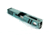 Gun Cuts Apprentice Slide for Glock 19, Optic Cut, Battleworn Robbins Egg Blue, GC-G19-APP-REBBW-RMR