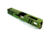 Gun Cuts Apprentice Slide for Glock 19, Optic Cut, Battleworn Zombie Green, GC-G19-APP-ZGRBW-RMR