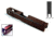 Gun Cuts Apprentice Slide for Glock 19, Optic Cut, Black Cherry Bomb, GC-G19-APP-BCB-RMR